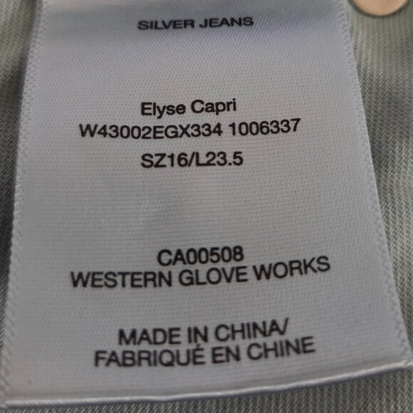 Silver Jeans Co. Women's Jeans SZ16/L23.5 - Picture 11 of 11
